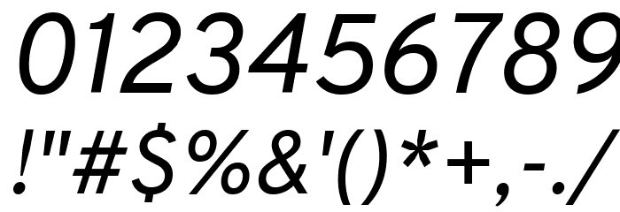Overpass Italic Font OTHER CHARS