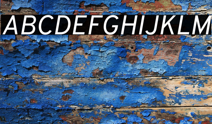 Overpass Italic Example 3