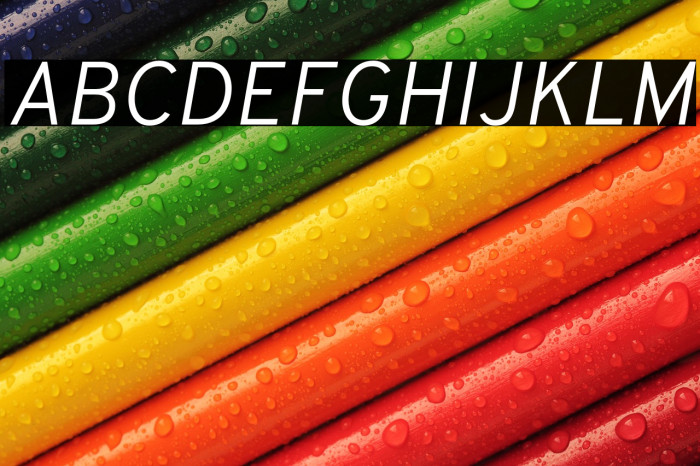 Overpass Light Italic Example 3