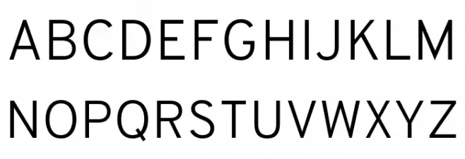 Overpass-Light Font UPPERCASE