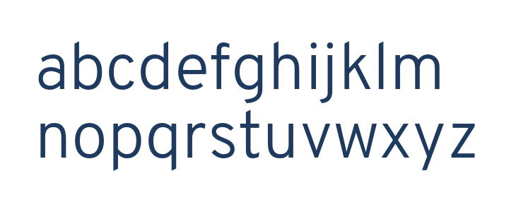 Overpass-Light Lowercase