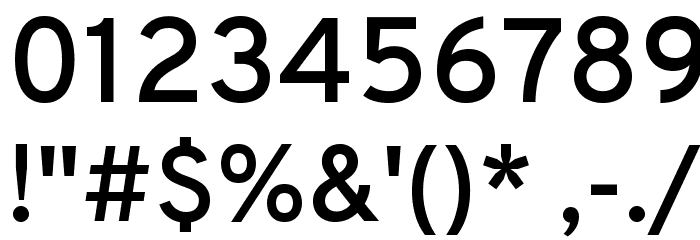 Overpass-Reg Font OTHER CHARS