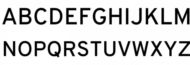 Overpass-Reg Font Litere mari