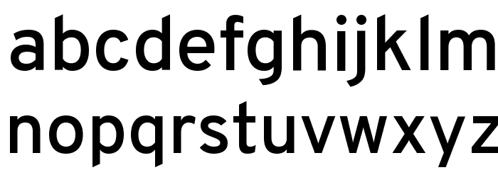 Overpass-Reg Font LOWERCASE