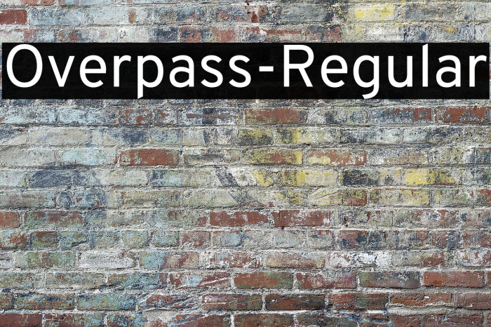 Overpass-Regular Example 1