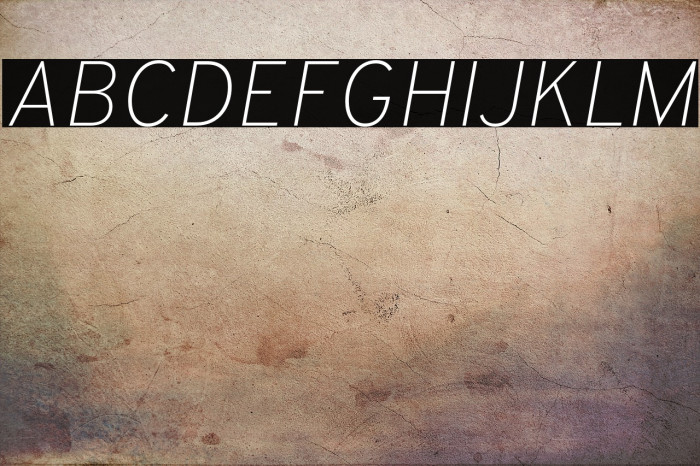 Overpass Thin Italic Example 1