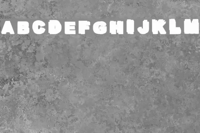 Overprint Black フォント examples