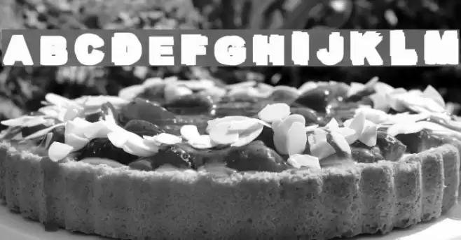 Overprint Black フォント examples