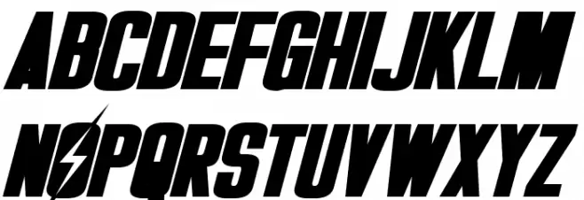 Overseer Bold Italic Schriftart Groß