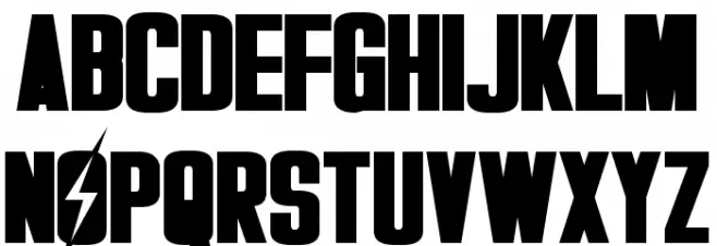 Overseer Bold フォント 大文字