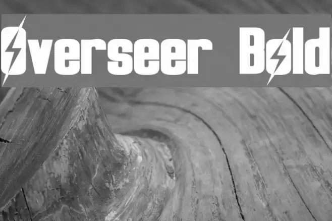 Overseer Bold Font examples