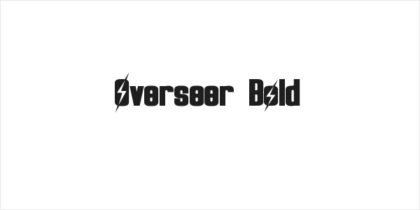 Overseer Bold Logo