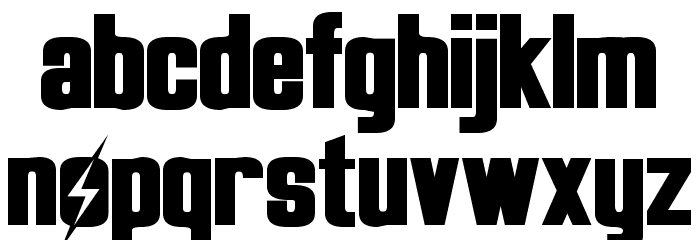 Overseer Bold Font LOWERCASE
