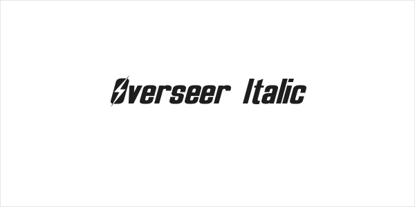 Overseer Italic Logo