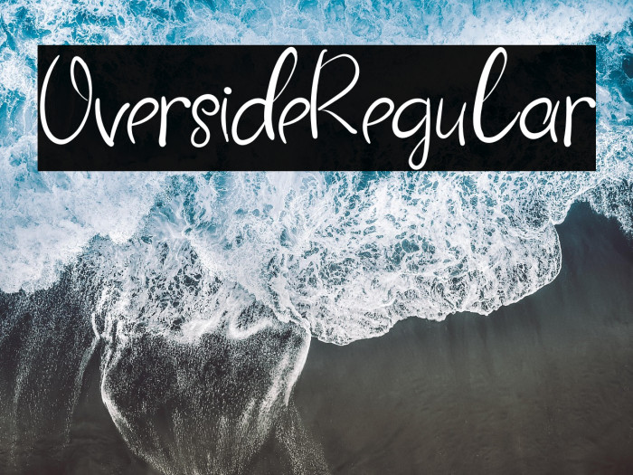 OversideRegular Example 3