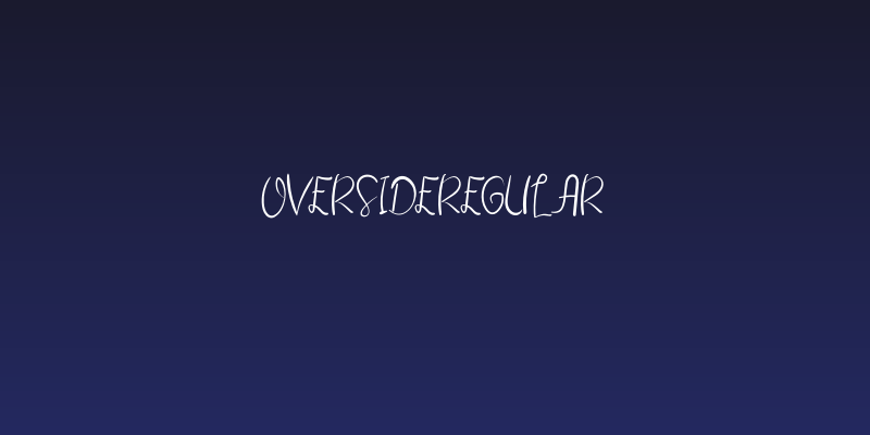 OversideRegular Social Header
