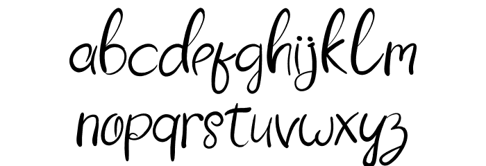 OversideRegular Font LOWERCASE