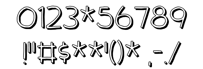 Overskrift DEMO Regular Font OTHER CHARS