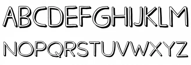 Overskrift DEMO Regular Fonte MAIÚSCULAS