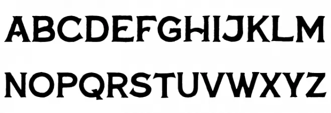 OversouthRegularDEMO Шрифта ВЕРХНИЙ