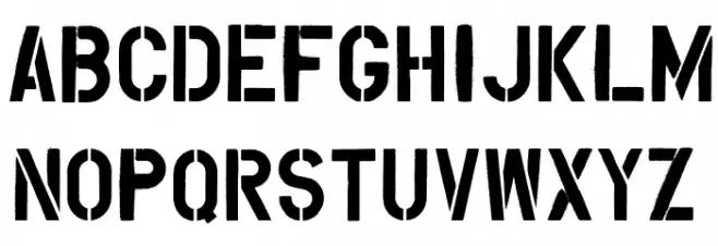 Overspray 字体 大写
