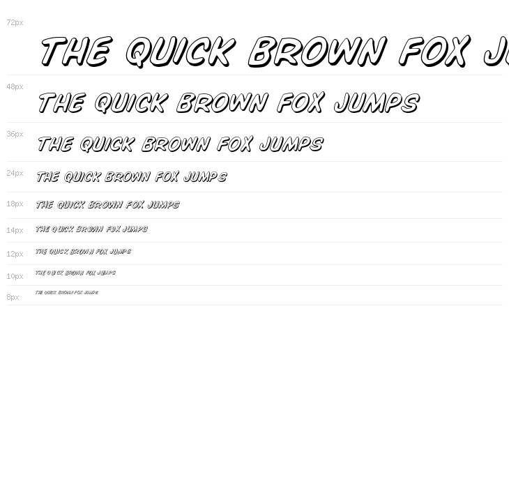 Overstreet Bible 3D Italic Waterfall