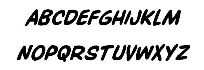 Overstreet Bible Bold Italic Font LOWERCASE