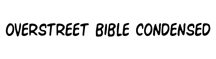 Overstreet Bible Condensed Polices