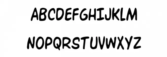 Overstreet Bible Condensed 字体 大写