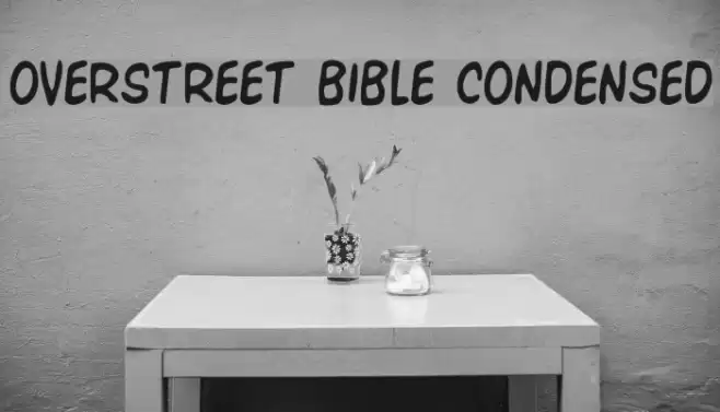 Overstreet Bible Condensed Font examples