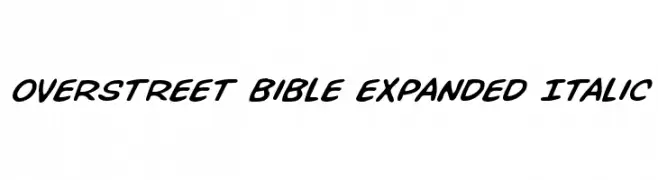 Overstreet Bible Expanded Italic  Descarca Fonturi Gratis