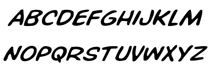 Overstreet Bible Expanded Italic Font LOWERCASE