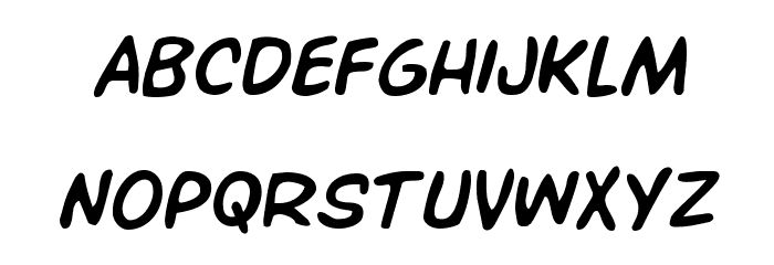 Overstreet Bible Semi-Italic Font LOWERCASE
