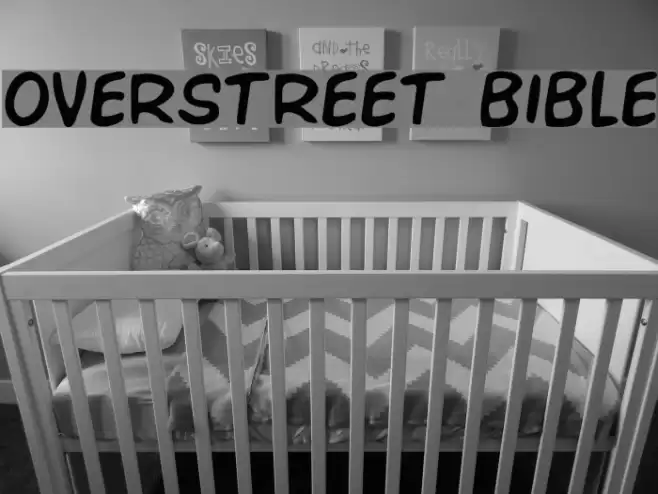 Overstreet Bible Font examples