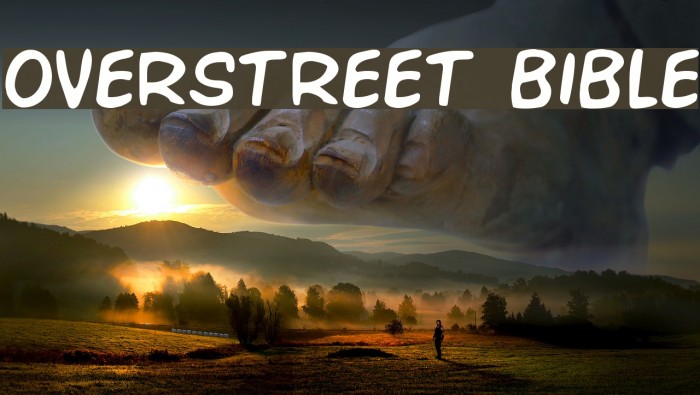 Overstreet Bible Font examples