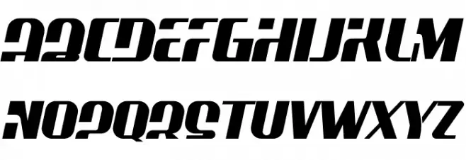Overtaking Italic Fuentes MAYÚSCULAS
