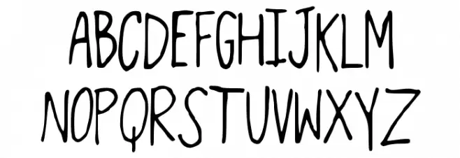 OverthEMoOn Schriftart Groß