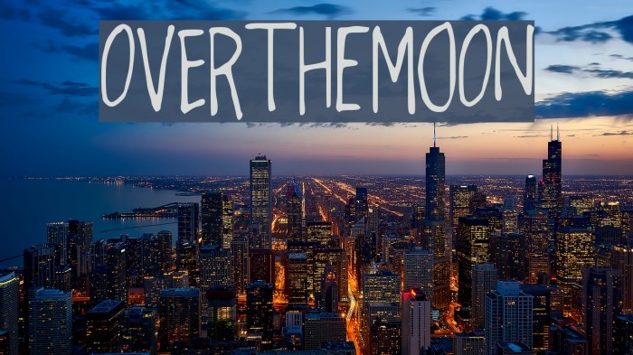 OverthEMoOn Font examples