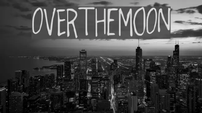 OverthEMoOn Font examples
