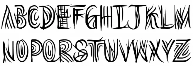 Overthink Demo フォント 大文字