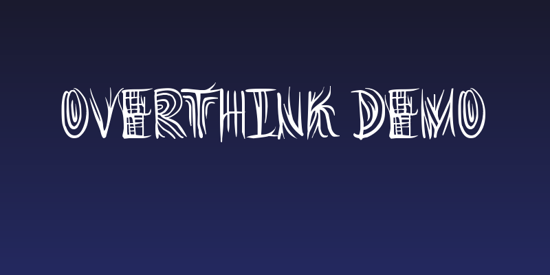 Overthink Demo Social Header
