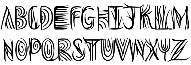 Overthink Demo Шрифта строчной