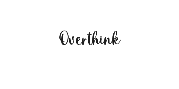 Overthink Logo
