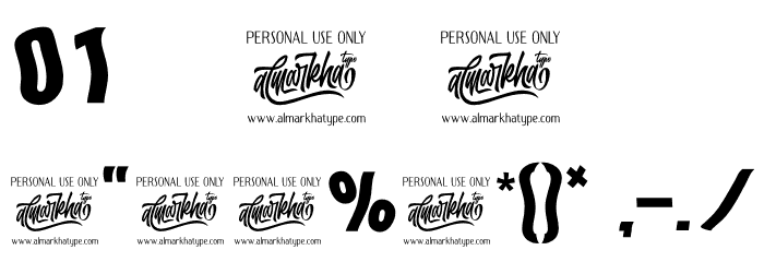 Overwave Font OTHER CHARS