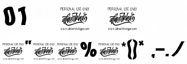 Overwave Font OTHER CHARS