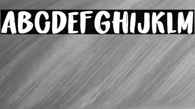 Overway Caratteri examples