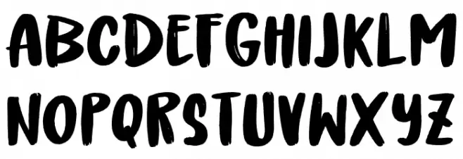 Overway Font LOWERCASE