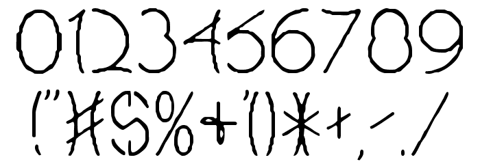 Ovial Caps Font OTHER CHARS