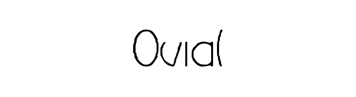 Ovial  नि: शुल्क फ़ॉन्ट्स डाउनलोड