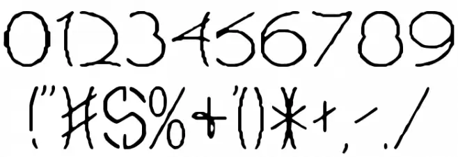 Ovial Font OTHER CHARS